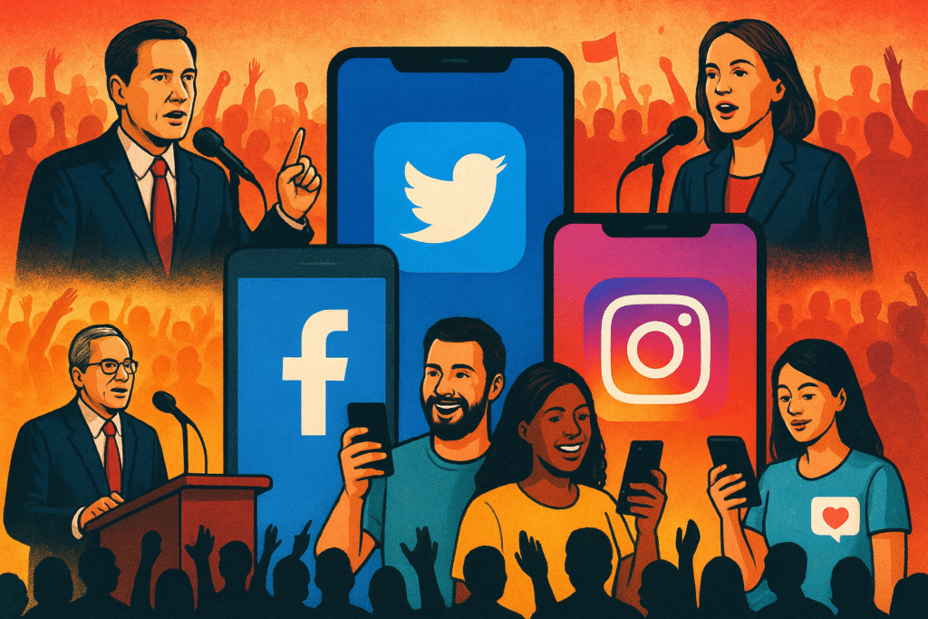 The Role of Social Media in Political Campaigns: Strategies, Impact, and Future Trends